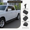 TruAIR 6-Inch Black Aluminum Running Boards for 1500 Crew Cab – Heavy-Duty Side Steps/Nerf Bars (Pair) - 4 of 4