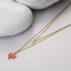 SOHI Women's Gold Everyday Multi-Layer Necklace - 3 of 4