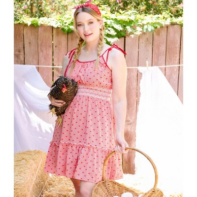 Smak Parlour Women's Tiered Cotton Flare Dress