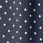 navy polka dot