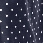 navy polka dot