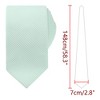 INSPIRE CHIC Men's Solid Color Pre-Tied Thick Tie Set - 2 of 4