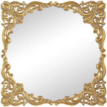 Navarro Reverse, Gold Mirror Frame Kit, Self Adhesive Frame in 2023