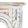 Olivia & May 36" x 9" Farmhouse Fir Wood Wall Shelf - Vintage Decor, No Hooks, Indoor Use - 3 of 4