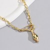 Snake Necklace - HTUTWOO™ Snake Cubic Zirconia Punk Snake Choker Necklaces, for Mother, Daughter, Sister, Friends and Everyday Wear - 3 of 4