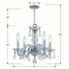 Crystorama Lighting Traditional Crystal 4 - Light Chandelier in  Polished Chrome - 2 of 4