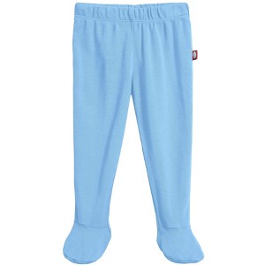 City Threads USA-Made Organic Cotton Soft Footed Baby Pants - 1 of 4