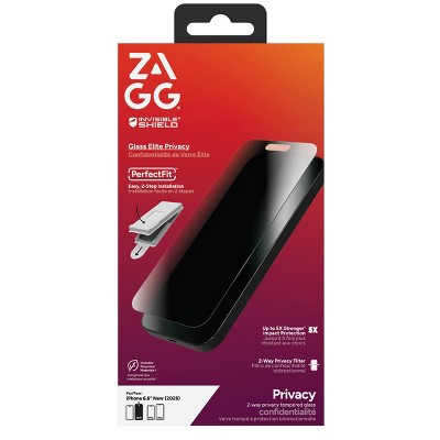 ZAGG Apple iPhone Air Screen Protector Glass Elite Privacy