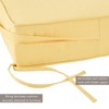 Kensington Garden 2pc Outdoor Chair Back Cushion Set - 4 of 4
