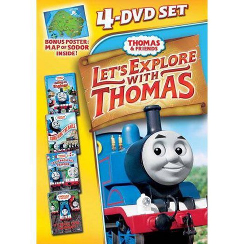 Thomas Friends Let S Explore With Thomas Dvd 12 Target