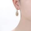Guili Rhodium and 14K Gold Plated Cubic Zirconia Drop Earrings for Stylish Look and Sparkling Jewelry for Everyday or Special Occasions - 3 of 3