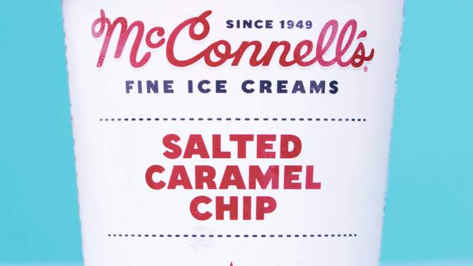 McConnell&#39;s Salted Caramel Chip Ice Cream - 16oz, 2 of 10, play video