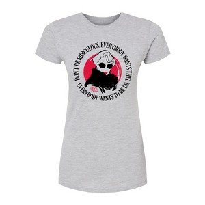 Women's - The Devil Wears Prada - Everybody Wants To Be Us Fitted Graphic T-Shirt - 1 of 2