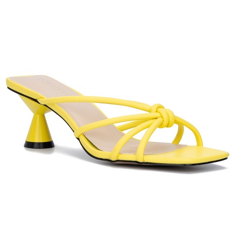 Target yellow heels shop