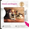 Pimpernel Fleur Des Champs Coasters - Set of 6 (4” x 4”), Cork, Elegant Floral Design, Protects Surfaces from Stains & Damage, Easy to Clean - 3 of 4