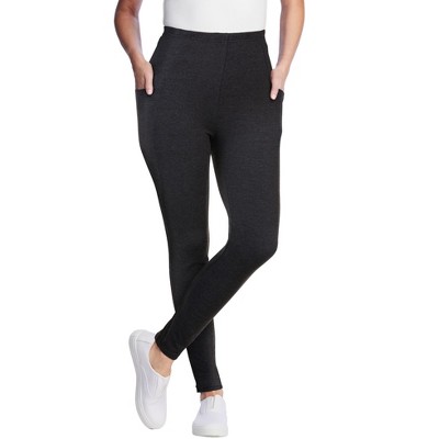 Woman Within Plus Size Tall Pocket Legging