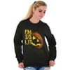 I'm So Lit Jack O Lantern Halloween Sweatshirt for Men or Women Brisco Brands - 3 of 4