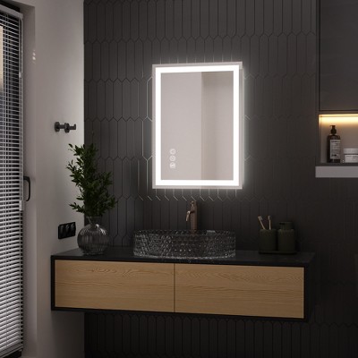 Tempered Glass Bathroom Mirror