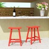 WestinTrends Outdoor Patio Adirondack Counter Height Stool Chair - 2 of 4