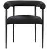 Meridian Furniture,Louie Boucle Fabric Dining Chair, Set of 2 - 3 of 4