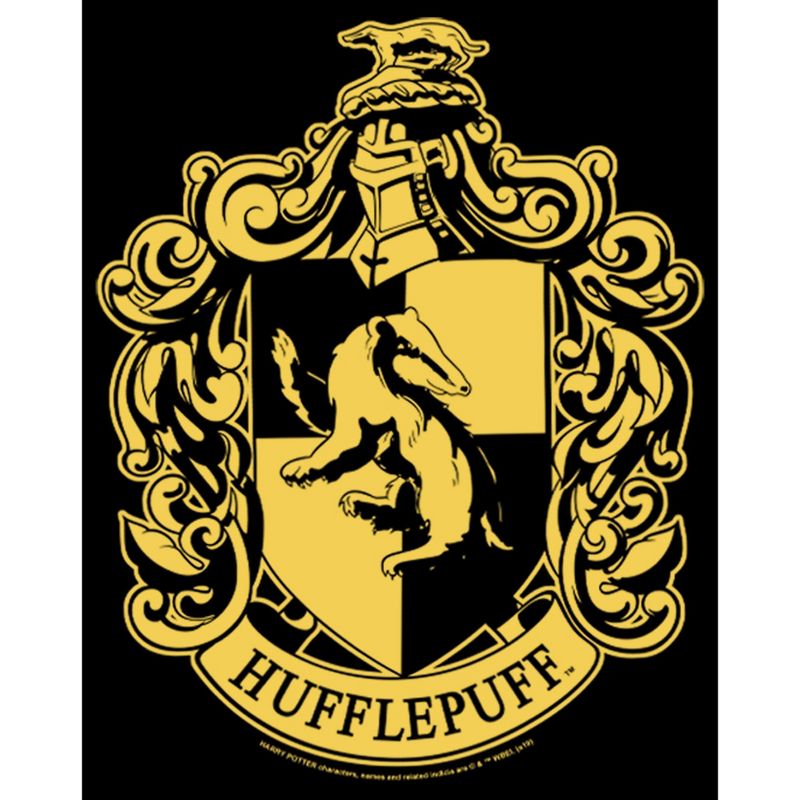 Men's Harry Potter Hufflepuff House Crest Sweatshirt, 2 of 5