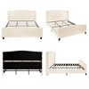 NicBex All Size High Back Wooden Bed Frame with Teddy Upholstered Headboard & Footboard,Modern Platform Bed,No Box Spring Needed - 4 of 4