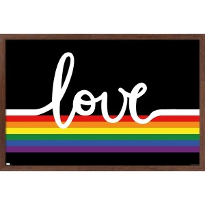 Trends International Love Framed Wall Poster Prints - 1 of 4