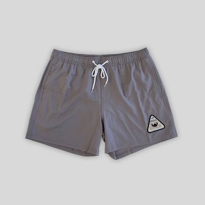 Disney Men's 5" Stitch Surf Shack Swim Trunks - Mauve - 1 of 3