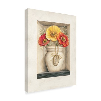 Trademark Fine Art -Lisa Audit 'Poppies' Canvas Art