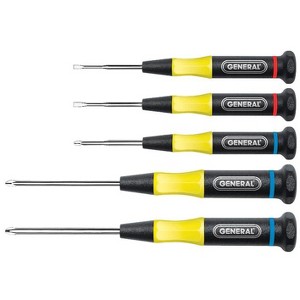 GeneralTools Screwdrivers, Ergonomic Handale, 5-pc Set - 1 of 1
