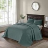 Sapphtopaz 3-Piece Reversible Quilt Set, Cottage-Inspired Stitch Pattern Sheet Set, Bedding Comforter Set for Women, Men, Kids & Teens - 2 of 4