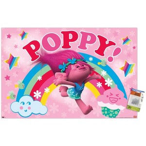 Trends International DreamWorks Trolls - Poppy Unframed Wall Poster Prints - 1 of 4