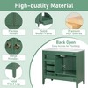 KWPZQEB 36" Bathroom Vanity and Sink Combos, Modern Bathroom Storage Cabinet with Ceramic Sink, metal handles & 5 Drawers, No Mirror Included - 4 of 4