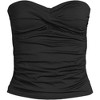Lands' End Women's Bandeau Tankini Swimsuit Top - 2 of 4