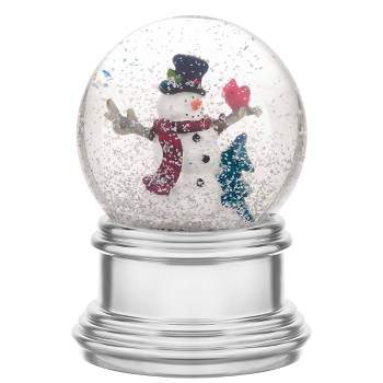 Snowburst LED Animated Snow Globe Decorative Holiday Scene Props - Haute Décor
