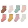 Milkberry Rayon of Bamboo Baby Socks Non-Slip Gripper Newborn to Toddler Currated Gift Packs of 8 pairs - 2 of 2