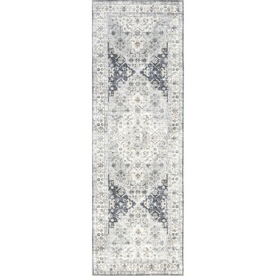 Nuloom Casey Persian Spill Proof Treated Pet Friendly Premium Machine Washable Area Rug