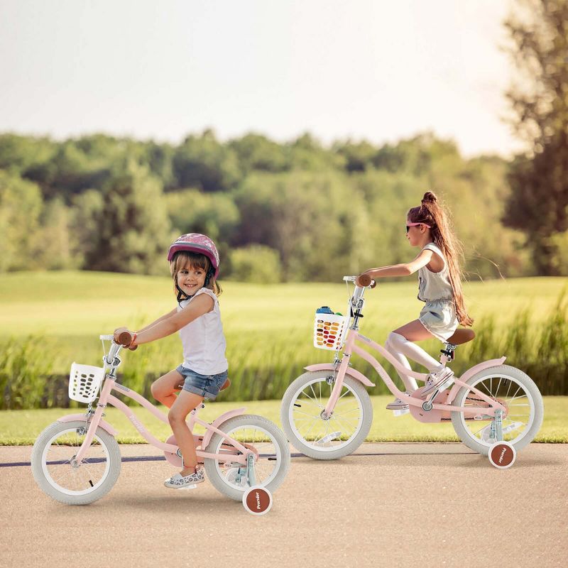 Prorider 12" Kid’s Bike for 3-4 Years Old Children Bicycle with Front Handbrake Pink, 2 of 10
