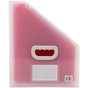 Exacompta "Crystal" Magazine Rack - 12 Pockets - 10 x 3 x 10 - 1 of 4