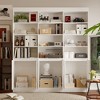 FUFU&GAGA White Display & Storage Combination Cabinet - Ideal for Cafe Counter, Shop Shelving, Home Bookshelf & Storage Unit - 2 of 4