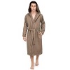 Togas Julio Brown Waffle Bathrobe - 3 of 4
