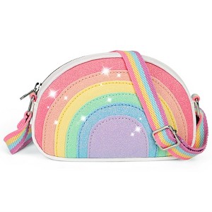 Generic Toddler Purse Little Girls Purse Cute Rainbow Shoulder Crossbody Bag - 1 of 4