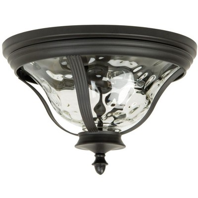 Craftmade Lighting Frances 2 - Light Flush Mount in  Oiled Bronze Outdoor