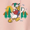 Women's - Disney - Mickey & Friends Cropped Graphic Hoodie - 2 of 3