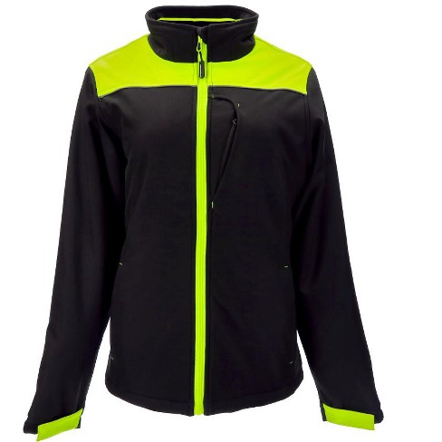 Refrigiwear Women s Two tone High Visibility Hi Vis Insulated Softshell Jacket lime X large Target
