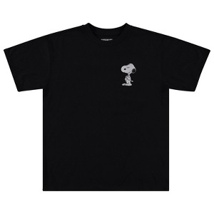 Ladies Peanuts Snoopy Fashion Shirt - Ladies Classic Snoopy Tee - Peanuts Ladies Front and Back Tee - 1 of 4