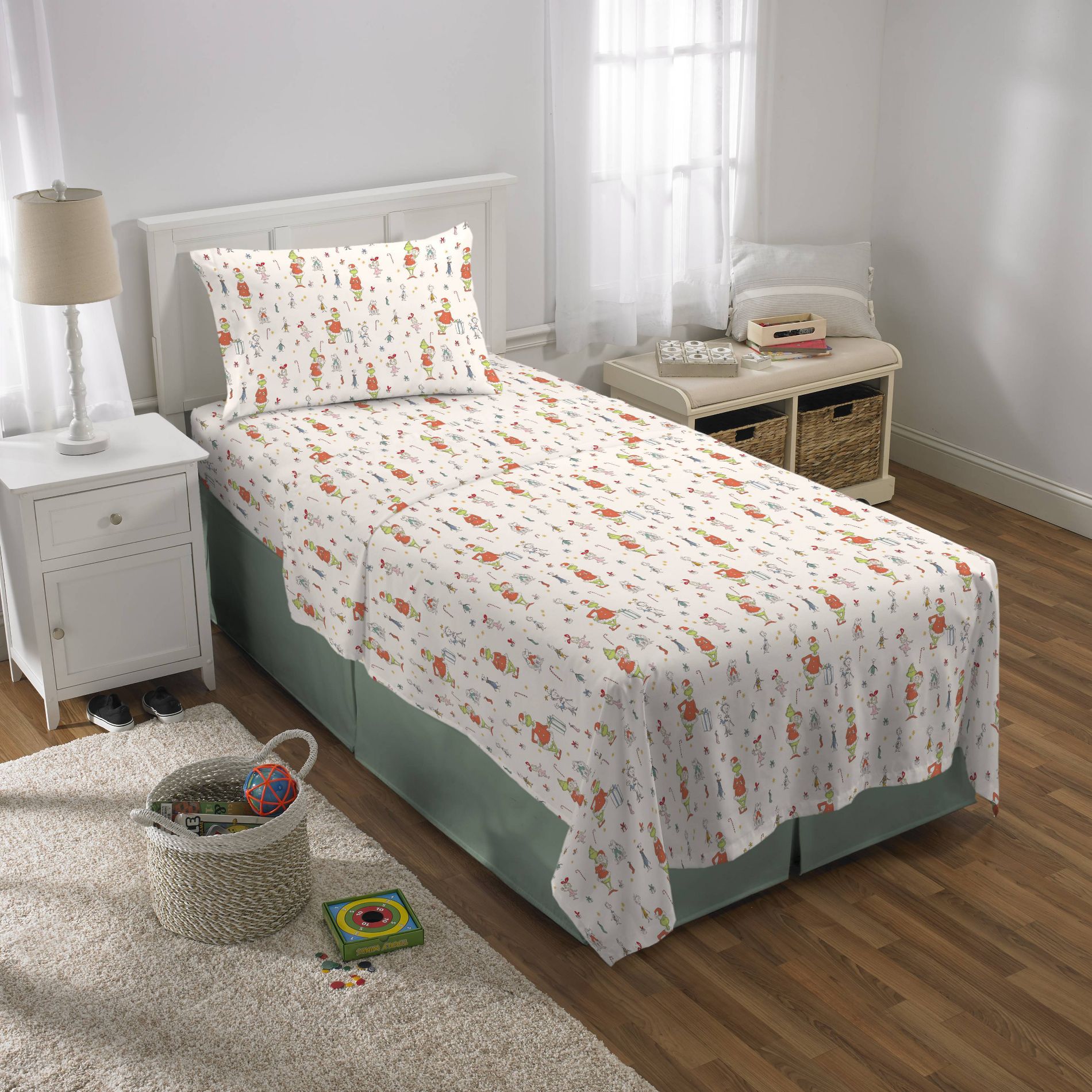 The Grinch Sheet Set
