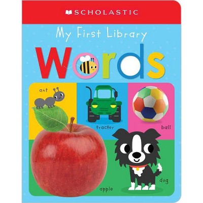 My First Words: Scholastic Early Learners (My First Learning Library) - (Board Book)