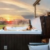 Hydraulic Spa and Hot Tub Cover Lift, Adjustable Height 30"-40" and Width 32"-52", Mounted on One Side Underneath, Fits Various Bathtub - 2 of 4