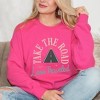 Simply Sage Market Women's Graphic Sweatshirt Road Less Traveled Road - 2 of 4